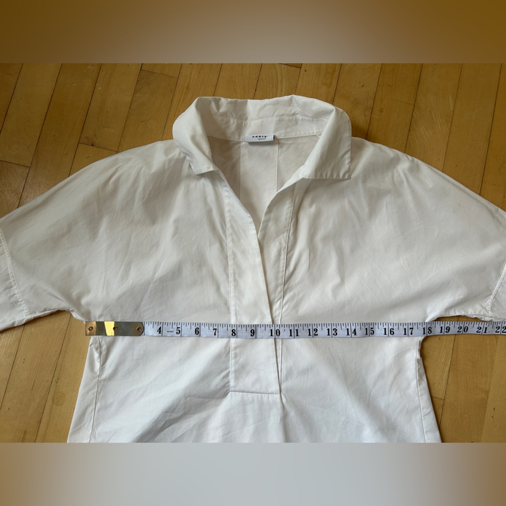AKRIS PUNTO: Everyday Classic White Blouse - Picture 8 of 8